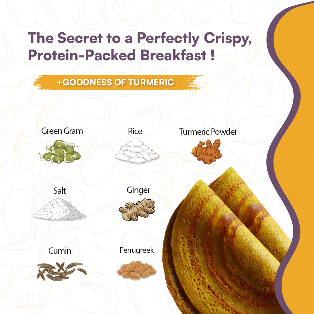 Turmeric Pesarattu Mix