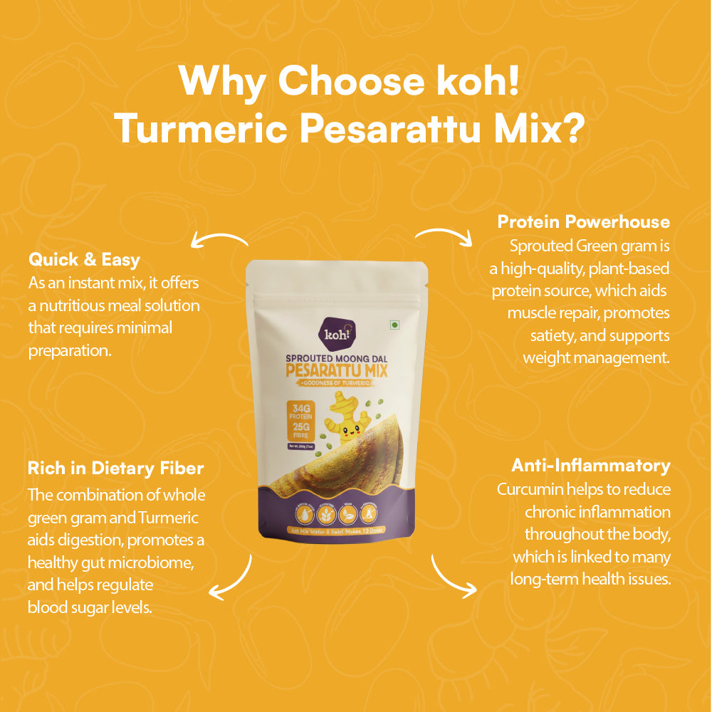 Turmeric Pesarattu Mix