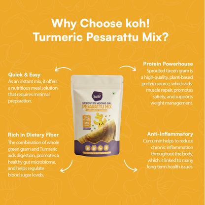 Turmeric Pesarattu Mix