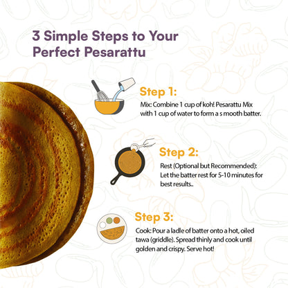 Turmeric Pesarattu Mix