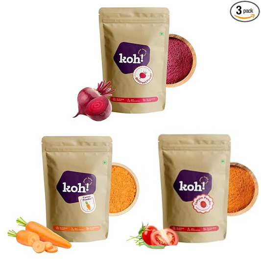 Beetroot, Carrot and Tomato Combo