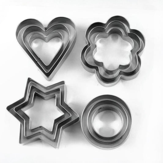 Shape cutter set of 12
