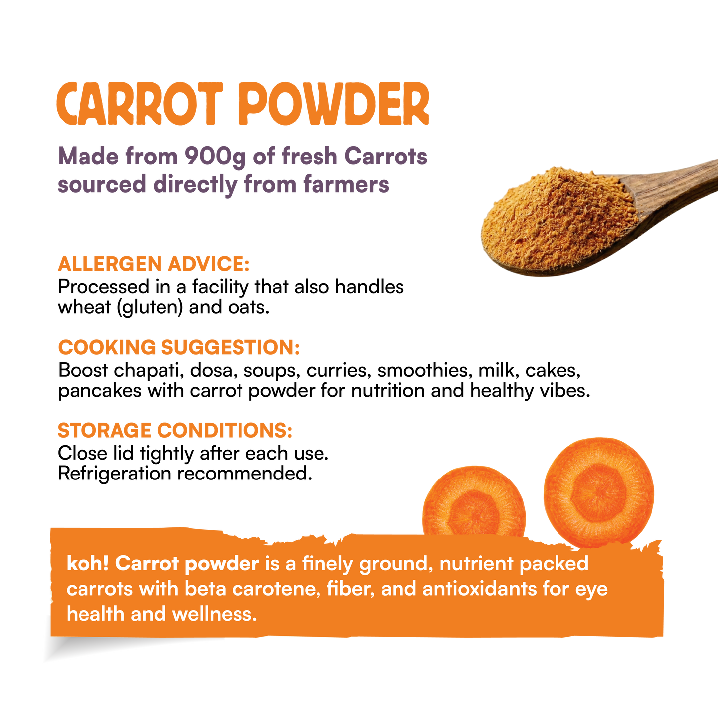 Carrot Powder