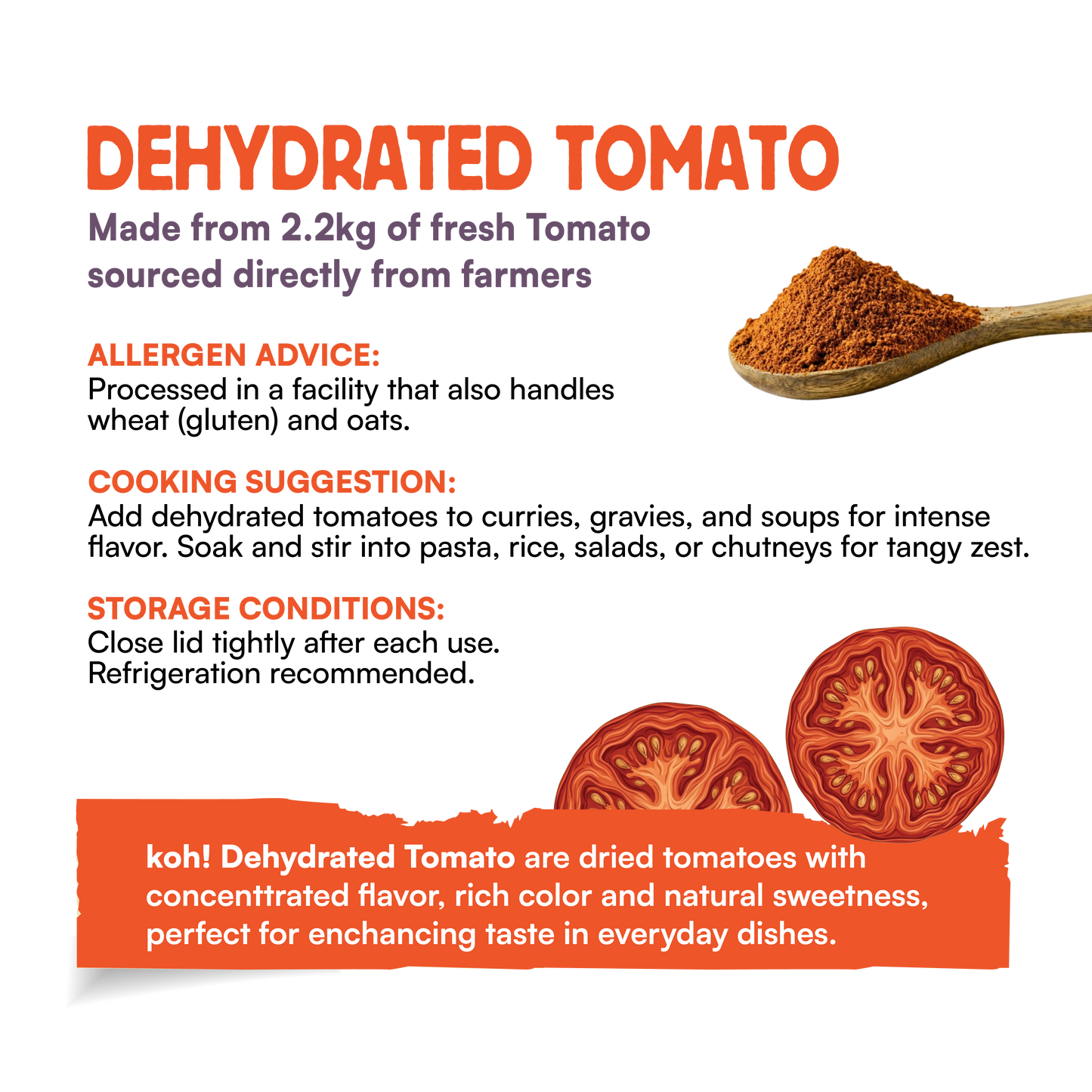Dehydrated Tomato